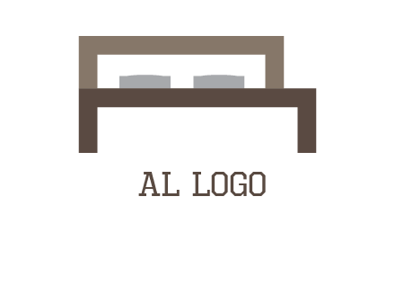 bed in Letter R logo