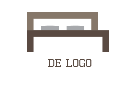 bed in Letter R logo