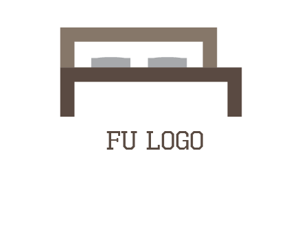 bed in Letter R logo