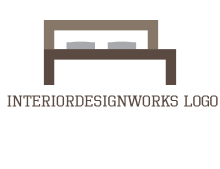 bed in Letter R logo