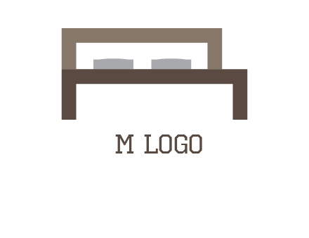 bed in Letter R logo