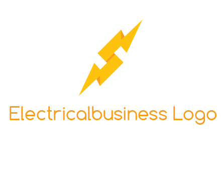 electric bolt in Letter s logo