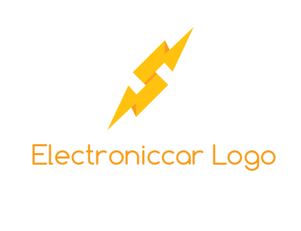 electric bolt in Letter s logo