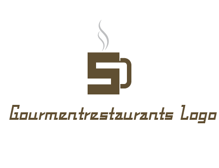 letter S coffee logo