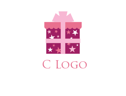 stars gift box logo