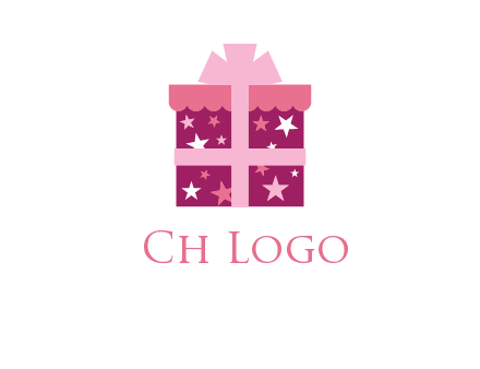 stars gift box logo