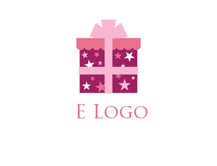 stars gift box logo