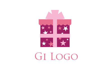 stars gift box logo