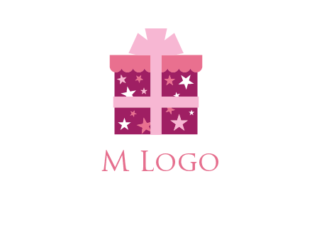 stars gift box logo