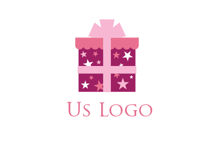 stars gift box logo