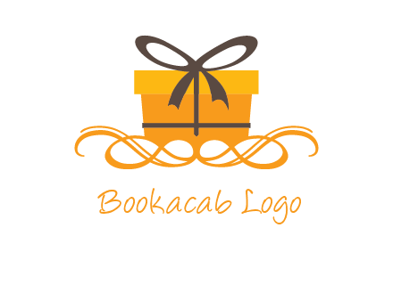 elegant gift box logo