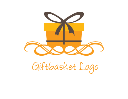 elegant gift box logo