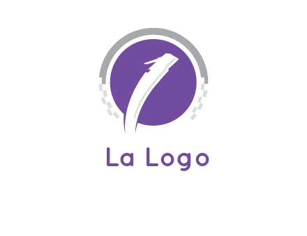 lan wire in circle logo