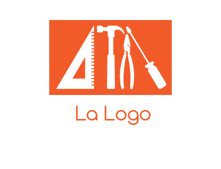 construction tools logo