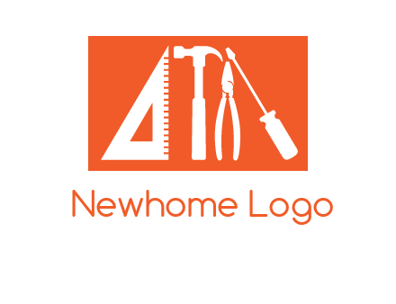 construction tools logo