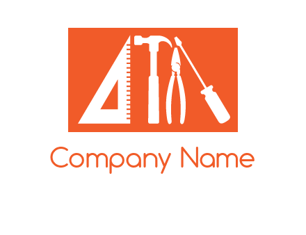 construction tools logo