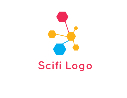 chemical bonding shapes logo