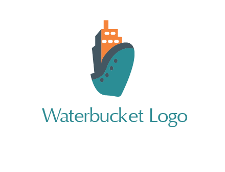 deck-house ship transport logo