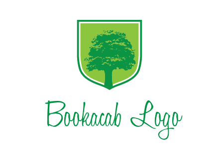 tree in colored shield logo