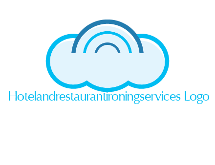 signals on cloud computing logo