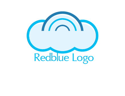 signals on cloud computing logo