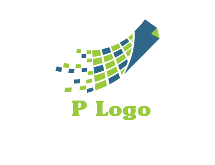 isolated pixels paper logo