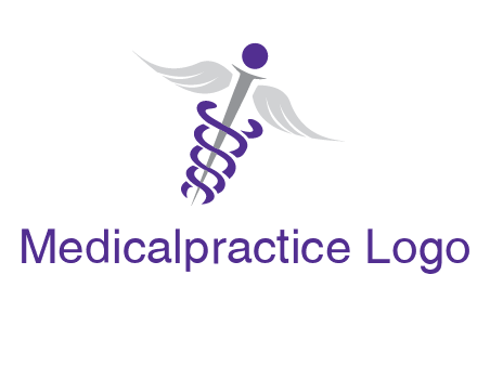 caduceus stick logo