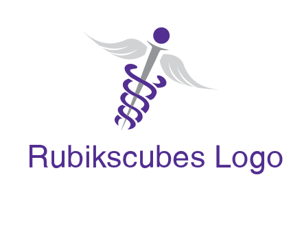 caduceus stick logo