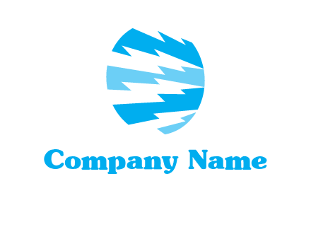 lightning bolts engineering logo