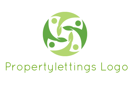 leaf people community logo