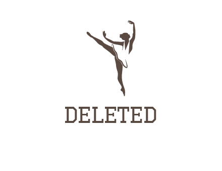 ballet dancer logo