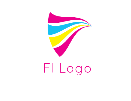 flying color swatches printing logo