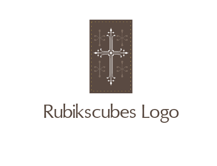 bible logo with a cross