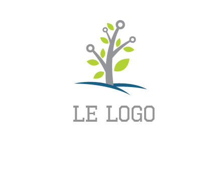 tree logo for science and development