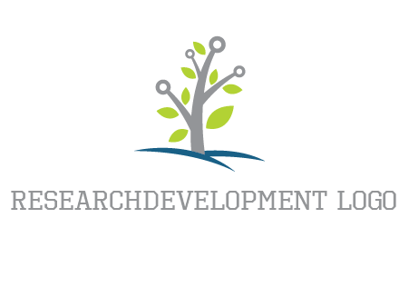 tree logo for science and development