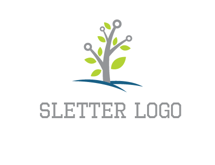 tree logo for science and development