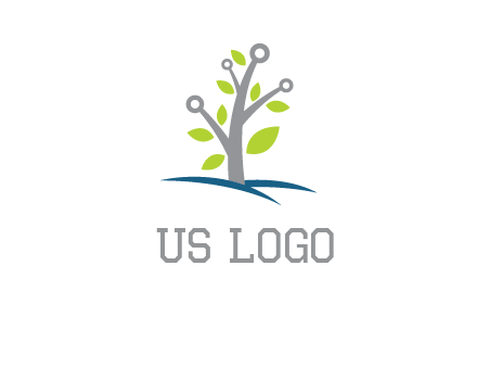 tree logo for science and development