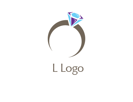 diamond ring logo