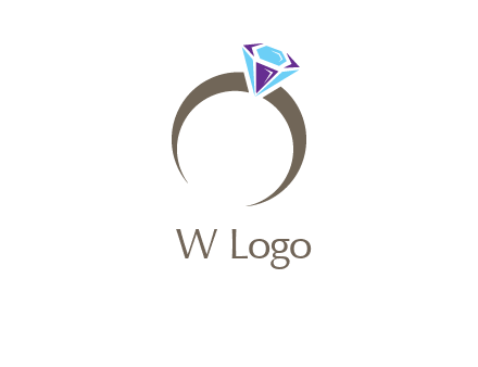 diamond ring logo