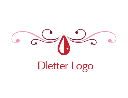 shiny ruby or gemstone logo