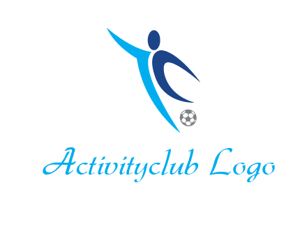 soccer player logo