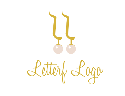 teardrop gold earrings with pearls logo