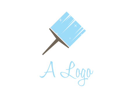 shiny brush logo