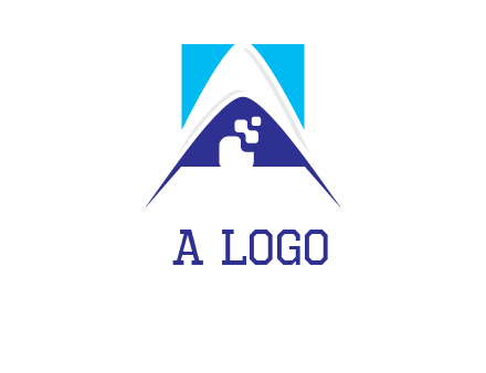 letter A logo