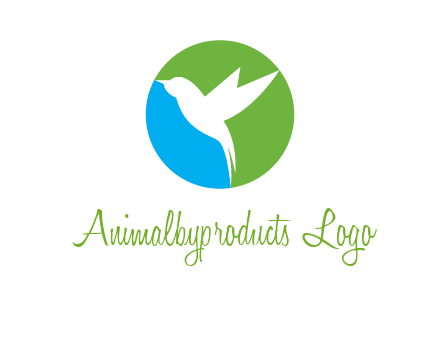 bird in circle logo