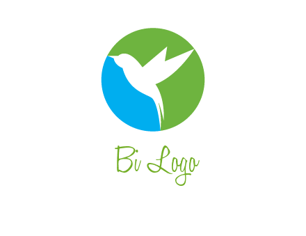 bird in circle logo