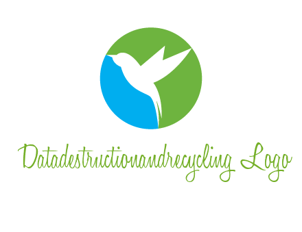 bird in circle logo