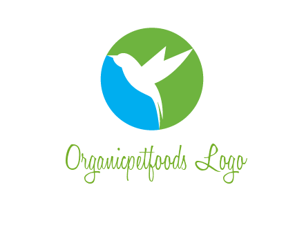 bird in circle logo