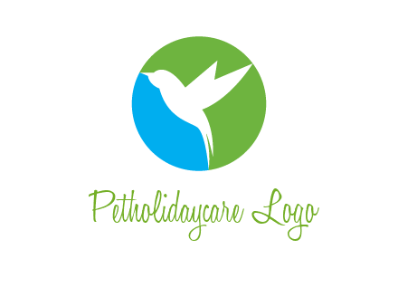 bird in circle logo