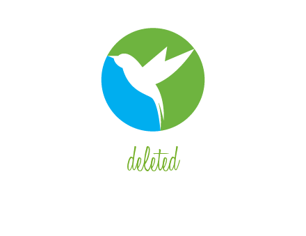 bird in circle logo